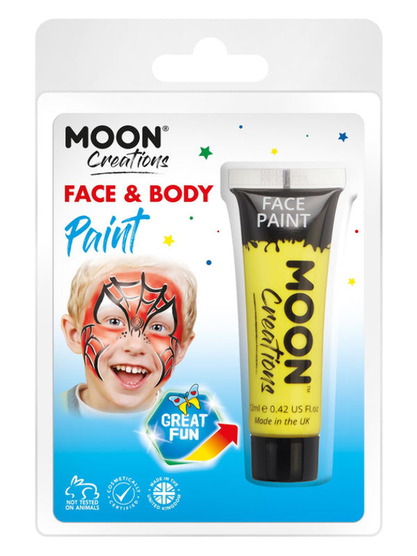 Moon Creations Face & Body Paint, Yellow Dress Loud