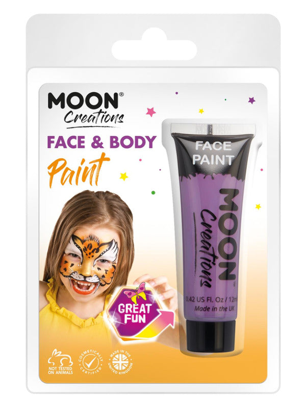 Moon Creations Face & Body Paint, Purple Dress Loud