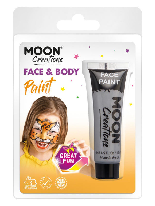 Moon Creations Face & Body Paint, Grey Dress Loud