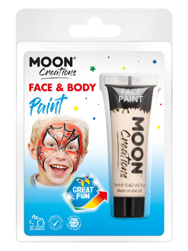 Moon Creations Face & Body Paint, Pale Skin Dress Loud