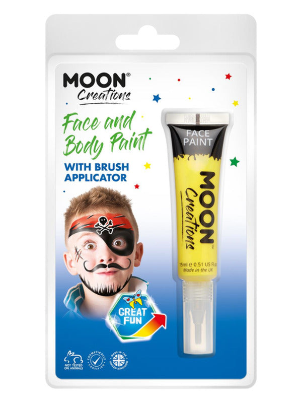 Moon Creations Face & Body Paints, Yellow Dress Loud