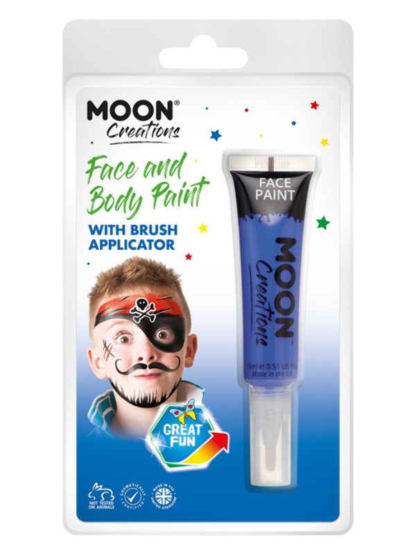 Moon Creations Face & Body Paints, Dark Blue Dress Loud