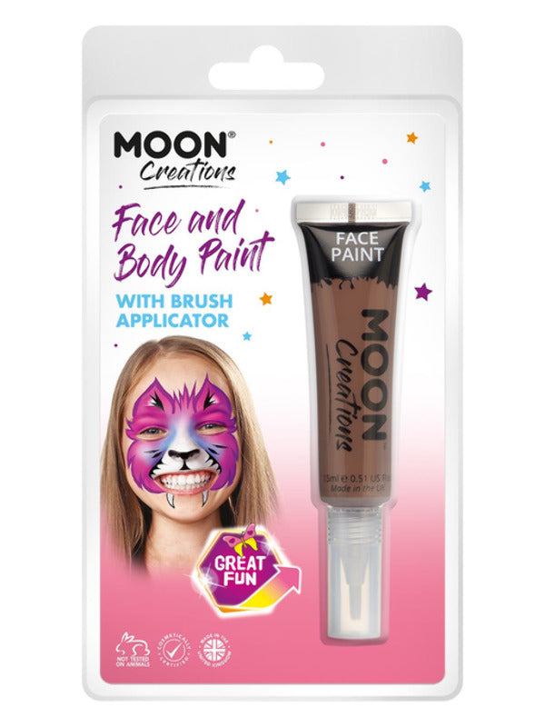 Moon Creations Face & Body Paints, Brown Dress Loud