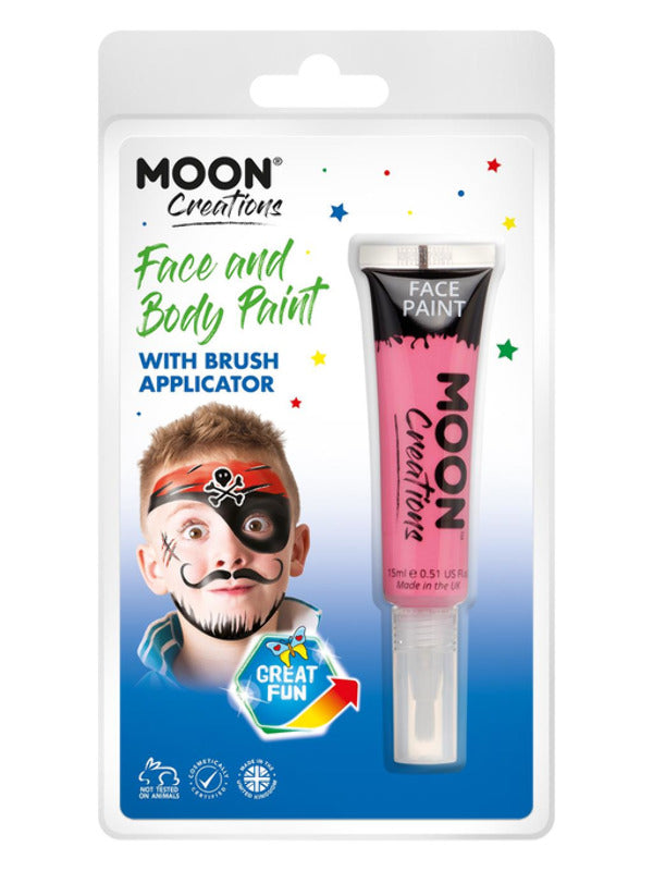 Moon Creations Face & Body Paints, Hot Pink Dress Loud