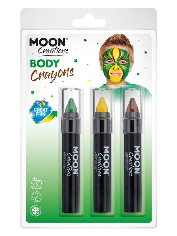 Moon Creations Body Crayons, Dress Loud