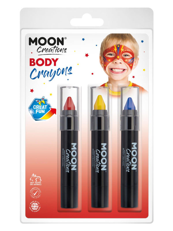 Moon Creations Body Crayons, Dress Loud