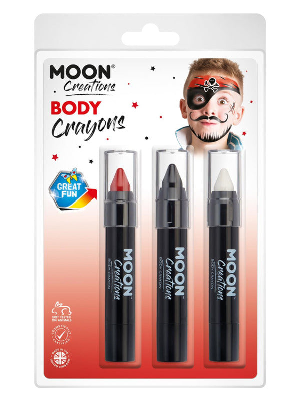 Moon Creations Body Crayons, Dress Loud