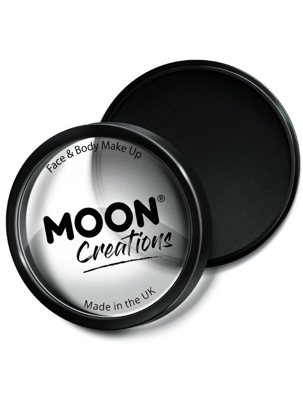 Moon Creations Pro Face Paint Cake Pot, Black Dress Loud