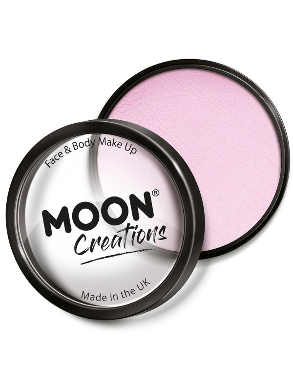 Moon Creations Pro Face Paint Cake Pot, Light Pink Dress Loud