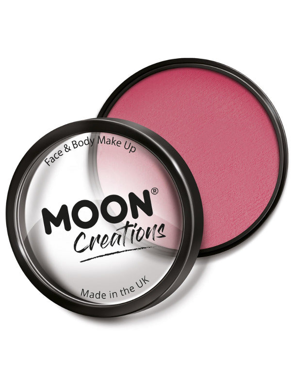Moon Creations Pro Face Paint Cake Pot,Bright Pink Dress Loud