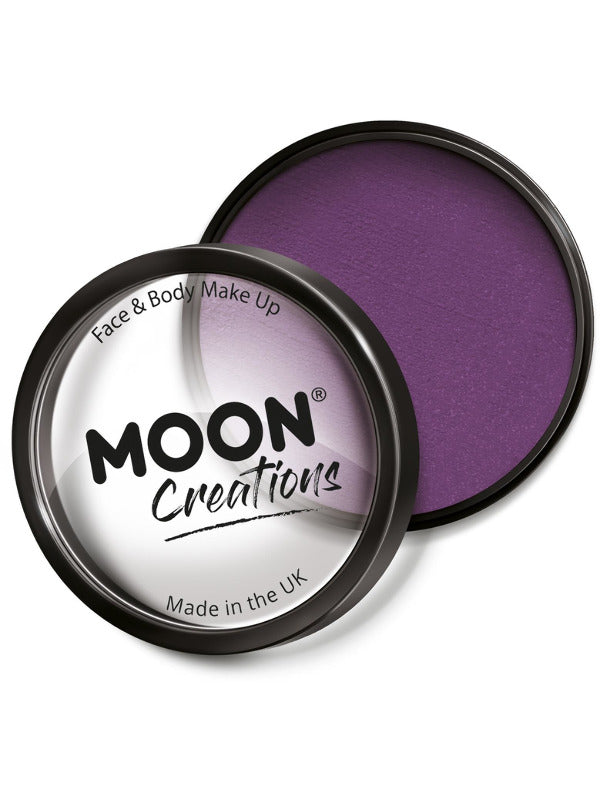 Moon Creations Pro Face Paint Cake Pot, Purple Dress Loud