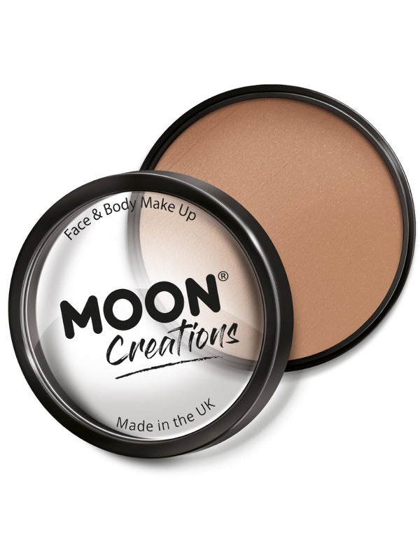 Moon Creations Pro Face Paint Cake Pot, Beige Dress Loud