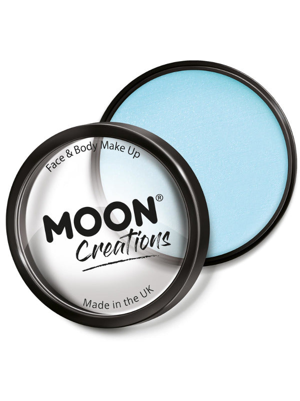 Moon Creations Pro Face Paint Cake Pot, Light Blue Dress Loud