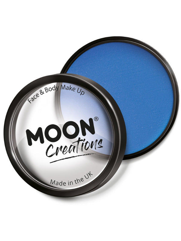 Moon Creations Pro Face Paint Cake Pot, Sky Blue Dress Loud
