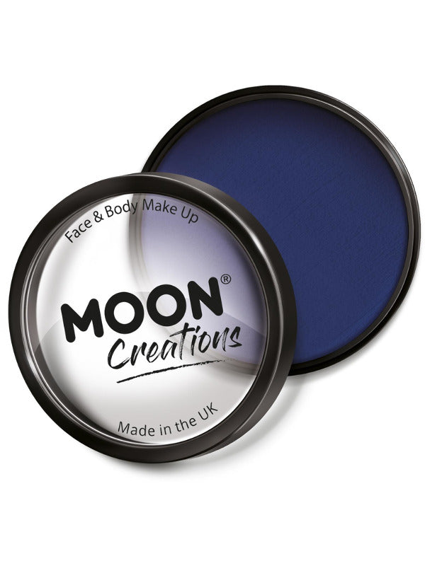 Moon Creations Pro Face Paint Cake Pot, Dark Blue Dress Loud