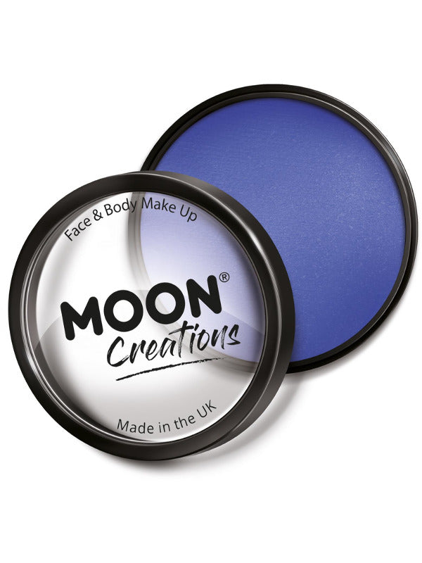 Moon Creations Pro Face Paint Cake Pot, Royal Blue Dress Loud