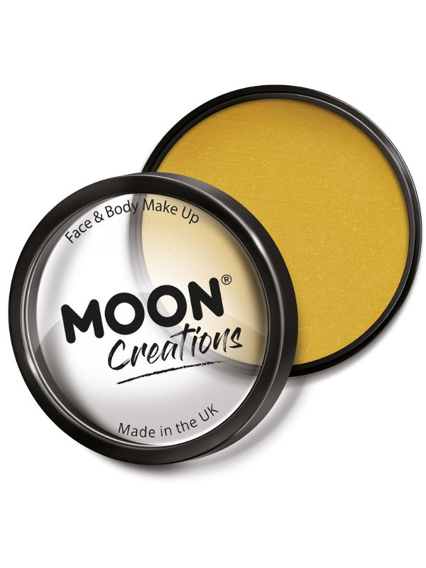 Moon Creations Pro Face Paint Cake Pot, Mustard Dress Loud