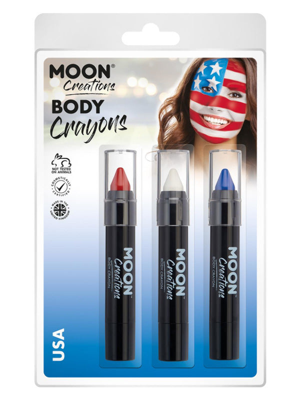 Moon Creations Body Crayons, Dress Loud