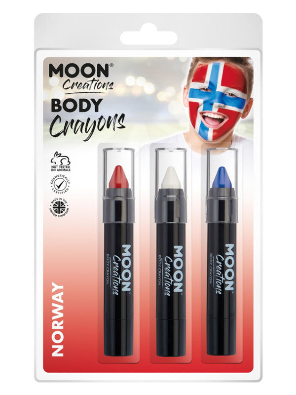 Moon Creations Body Crayons, Dress Loud