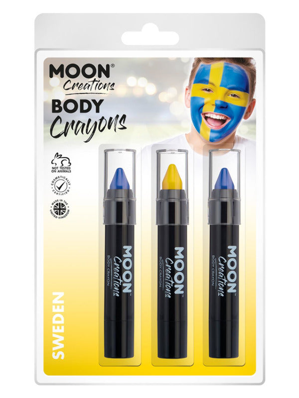 Moon Creations Body Crayons, Dress Loud