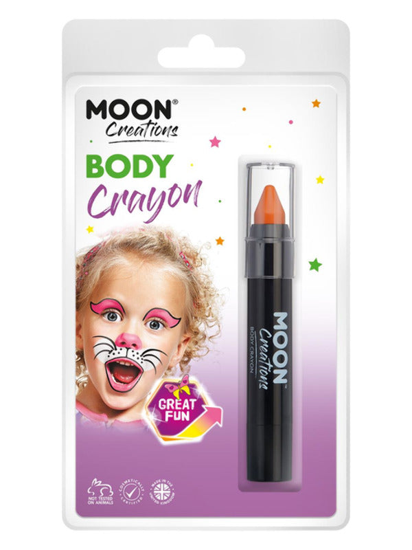 Moon Creations Body Crayons, Orange Dress Loud