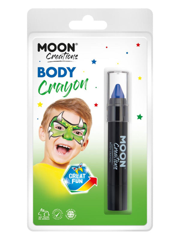 Moon Creations Body Crayons, Dark Blue Dress Loud