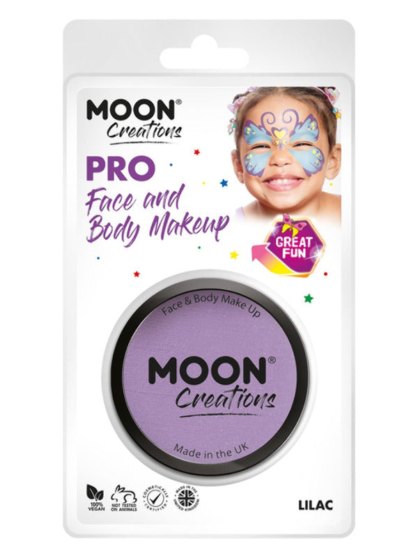 Moon Creations Pro Face Paint Cake Pot, Lilac Dress Loud