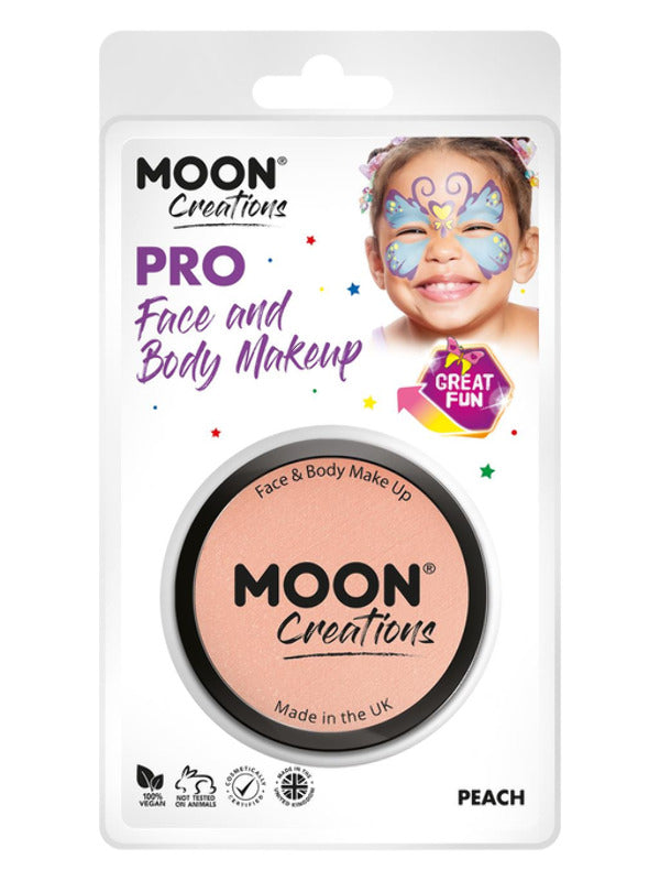 Moon Creations Pro Face Paint Cake Pot, Peach Dress Loud