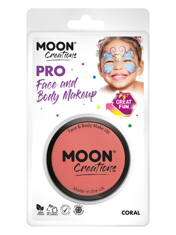 Moon Creations Pro Face Paint Cake Pot, Coral Dress Loud