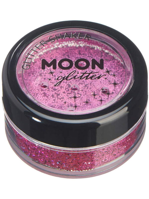 Moon Glitter Holographic Glitter Shakers, Pink Dress Loud