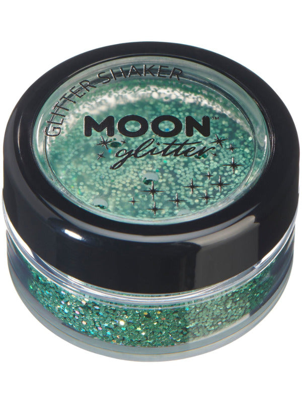 Moon Glitter Holographic Glitter Shakers, Green Dress Loud