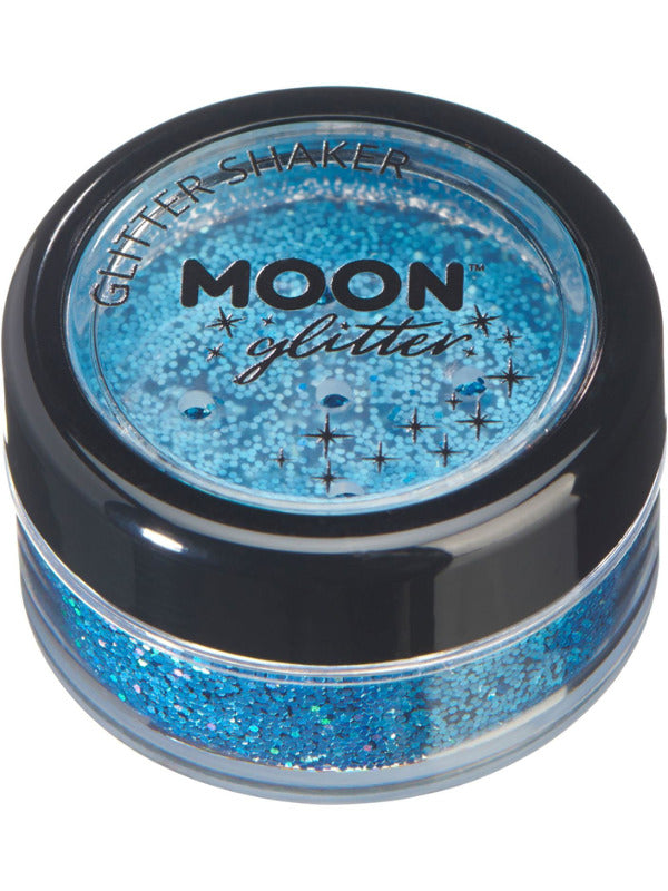 Moon Glitter Holographic Glitter Shakers, Blue Dress Loud