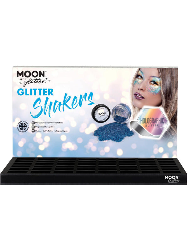 Moon Glitter Holographic Glitter Shakers, Dress Loud