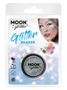 Moon Glitter Holographic Glitter Shakers, Silver