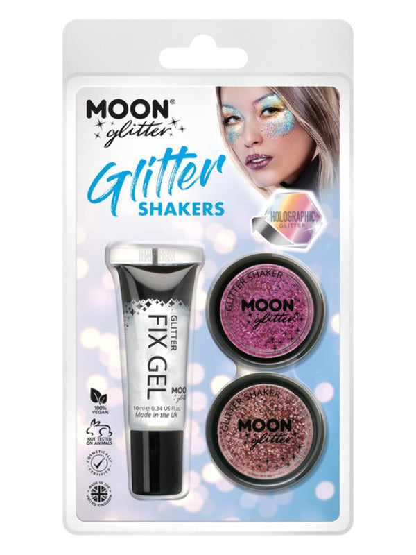 Moon Glitter Holographic Glitter Shakers, Dress Loud
