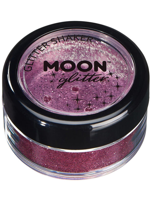Moon Glitter Classic Fine Glitter Shakers, Pink Dress Loud