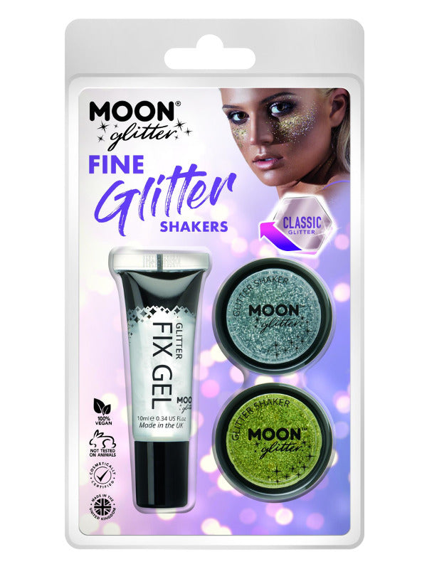 Moon Glitter Classic Fine Glitter Shakers, Dress Loud