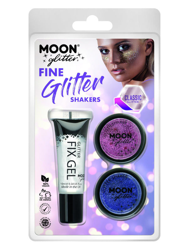 Moon Glitter Classic Fine Glitter Shakers, Dress Loud