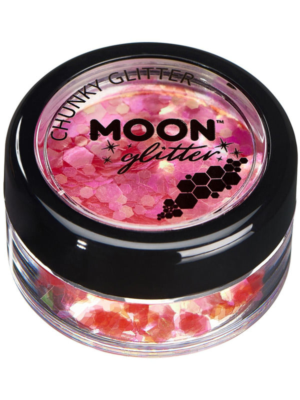 Moon Glitter Iridescent Chunky Glitter, Cherry Dress Loud
