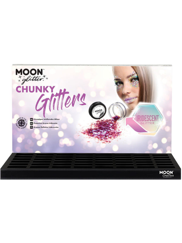 Moon Glitter Iridescent Chunky Glitter, Dress Loud