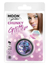 Moon Glitter Iridescent Chunky Glitter, Purple
