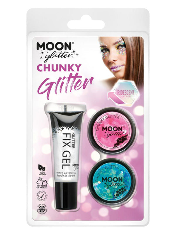 Moon Glitter Iridescent Chunky Glitter, Dress Loud