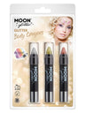 Moon Glitter Holographic Body Crayons,