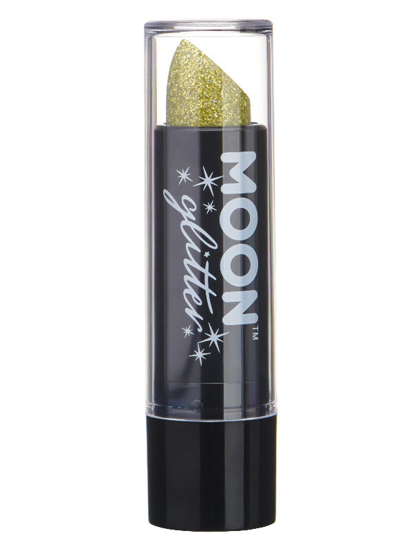 Moon Glitter Holographic Glitter Lipstick, Gold Dress Loud