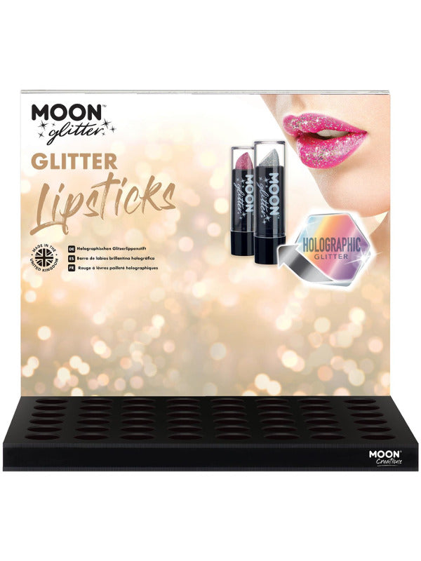 Moon Glitter Holographic Glitter Lipstick, Dress Loud