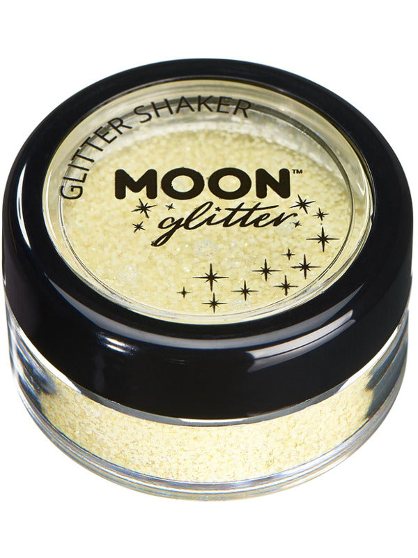 Moon Glitter Pastel Glitter Shakers, Lemon Dress Loud