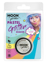 Moon Glitter Pastel Glitter Shakers, White