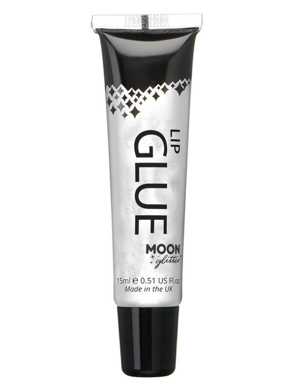 Moon Glitter Lip Glue, Clear Dress Loud