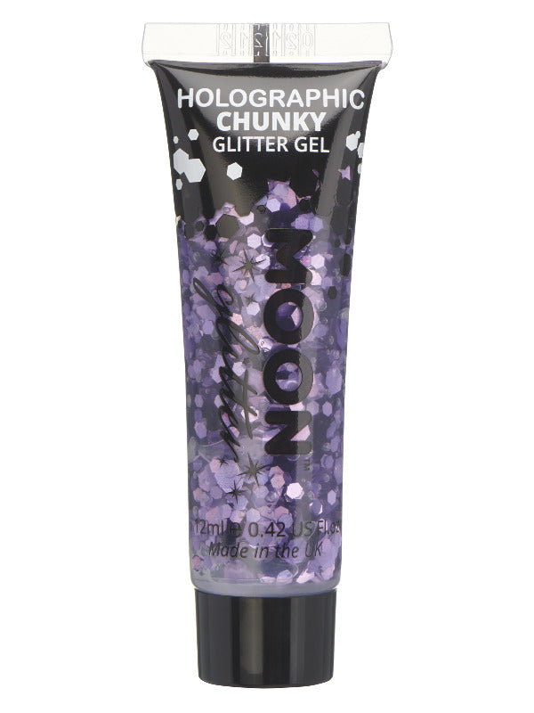 Moon Glitter Holographic Chunky Glitter Gel Dress Loud