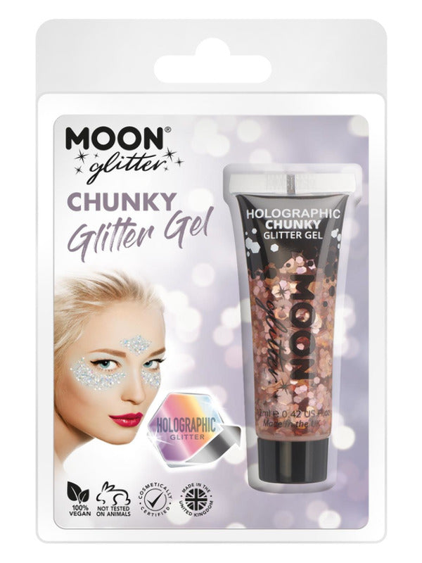 Moon Glitter Holographic Chunky Glitter Gel Dress Loud